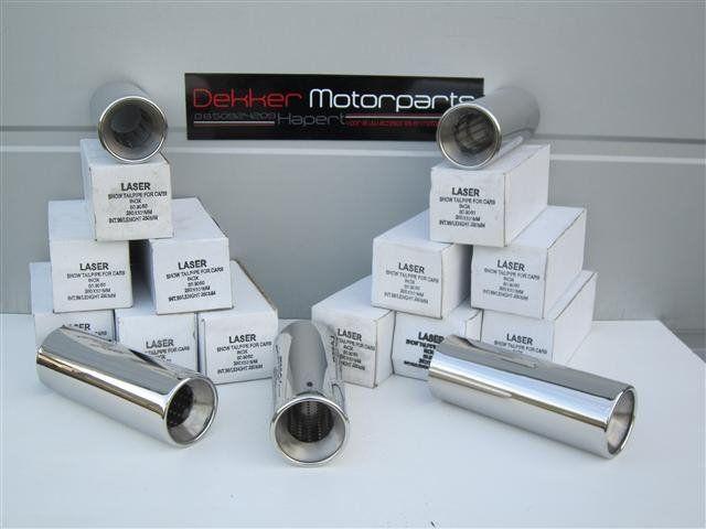 Laser Uitlaat Demper # 100mm Aansluiting # Hagel Nieuw!!, Motoren, -, -, Nieuw, Ophalen of Verzenden