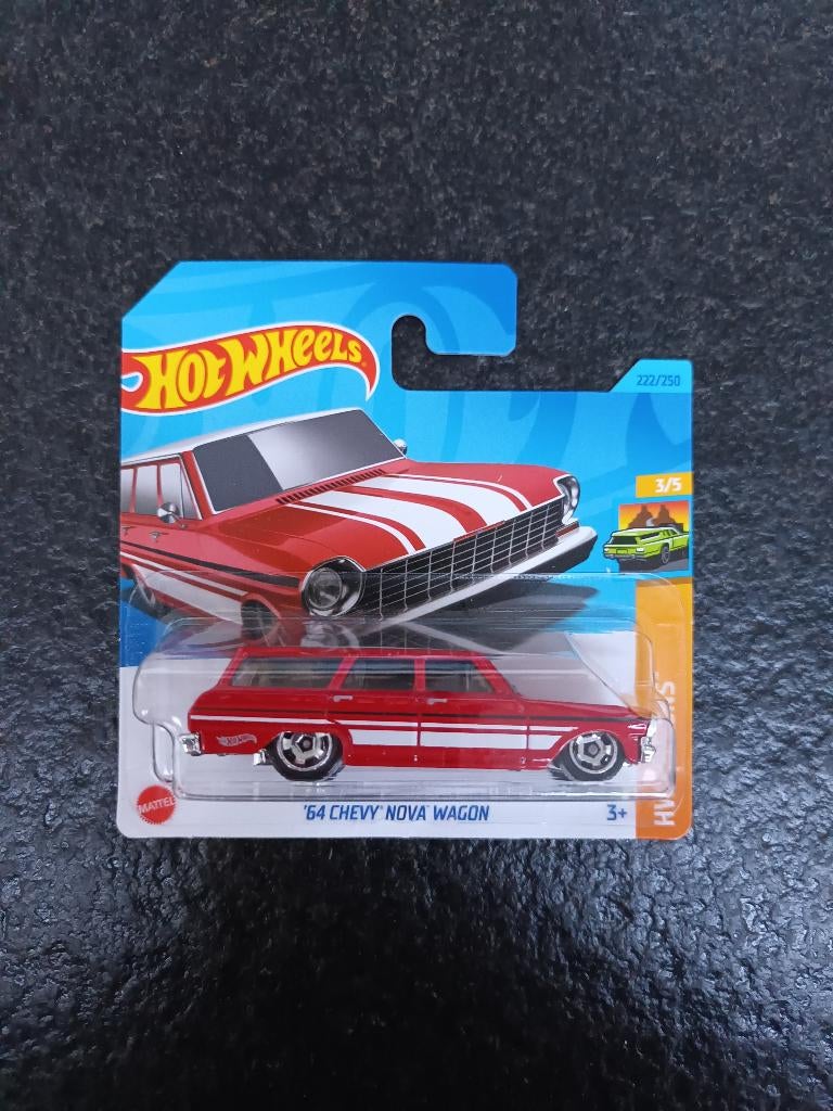 Hot Wheels - Chevy Nova Wagon 1964, Hobby & Loisirs créatifs, Envoi