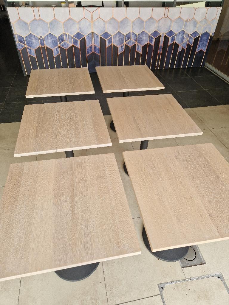 Tafel Met Onderstel 70x70 cm, Huis en Inrichting, Ophalen, Gebruikt, 50 tot 100 cm, Vierkant