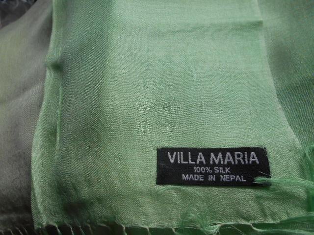 100 % zijde, sjaal, gloednieuw, villa maria, Kleding | Dames, Mutsen, Sjaals en Handschoenen, Villa maria, Ophalen of Verzenden