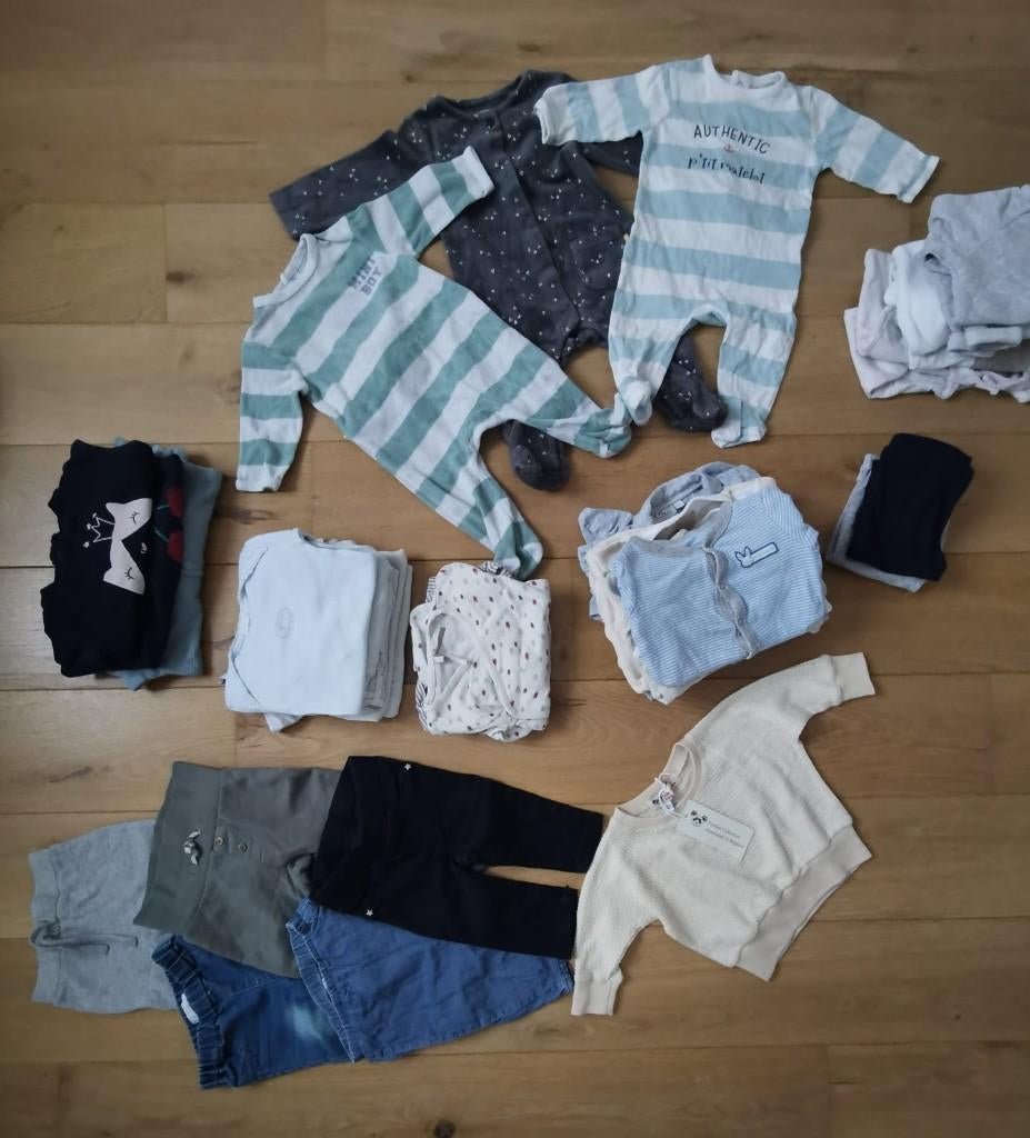 Lot vêtements garcons (entre 0 et 18 mois), Enfants & Bébés, Paquets de vêtements pour enfants, Utilisé, Taille 92, Enlèvement