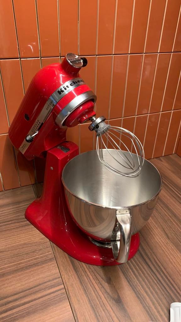 Kitchenaid Artisan, Elektronische apparatuur, Keukenmixers, 4 liter of meer, Ophalen, Gebruikt, 3 snelheden of meer