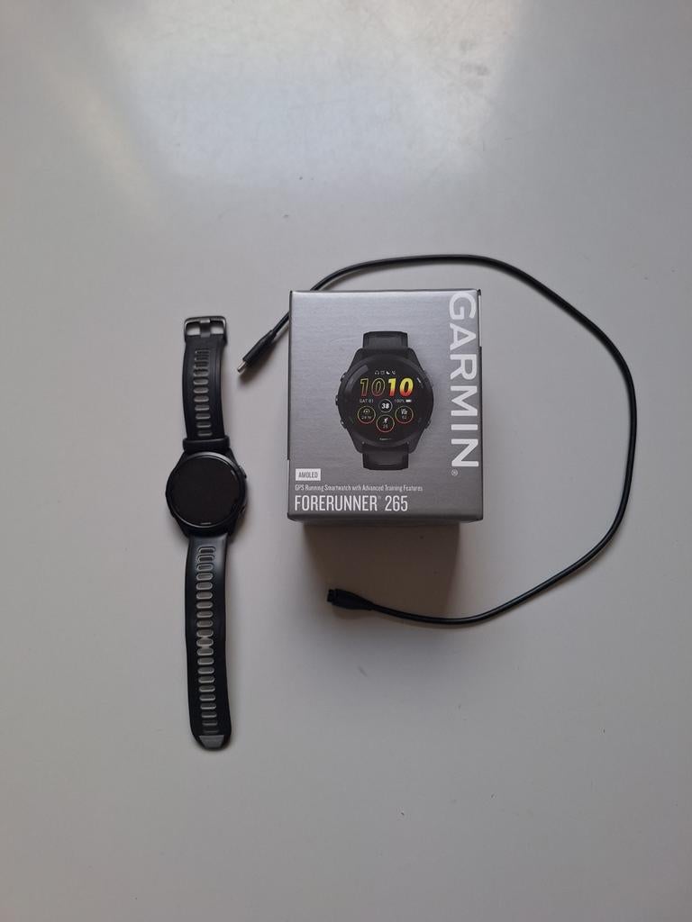 Garmin Forerunner 265, Gebruikt, Slaap, Zwart, Garmin