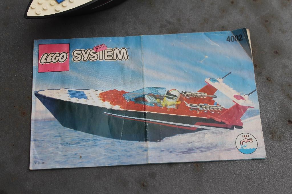 Lego 4002 Riptide Racer, Kinderen en Baby's, Speelgoed | Duplo en Lego, Gebruikt, Lego, Ophalen of Verzenden, Compleet