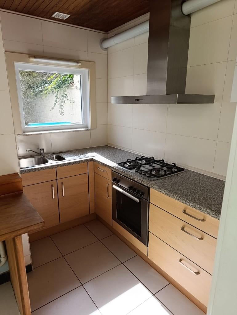 Keuken te koop, Synthétique, Brun, Enlèvement, Utilisé