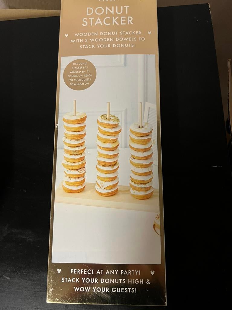 Nieuwe donut stacker, Maison & Meubles, Enlèvement, Neuf