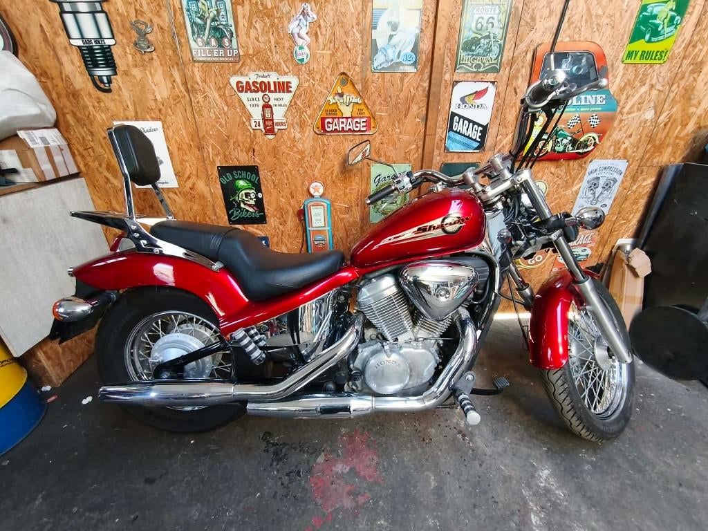 honda shadow 600 avec ct prête à immatriculer, Motoren, 2 cilinders, Sportuitlaat, Chopper, Particulier