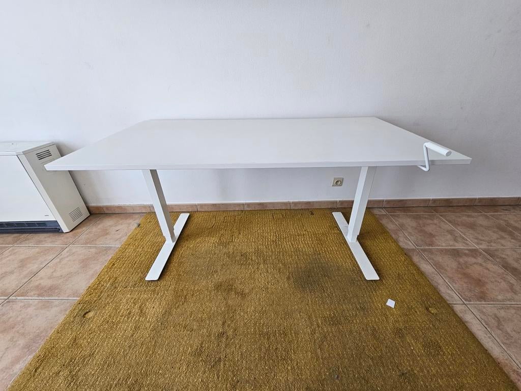 Bureau assis debout 160x80cm, Maison & Meubles, Enlèvement, Réglable en hauteur, Comme neuf
