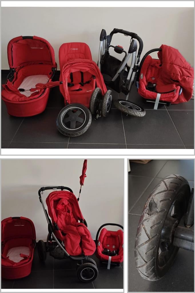 Gratis - Complete Maxi-Cosi Mura Plus set + Autostoel, Ophalen, Kinderwagen, Maxi-Cosi