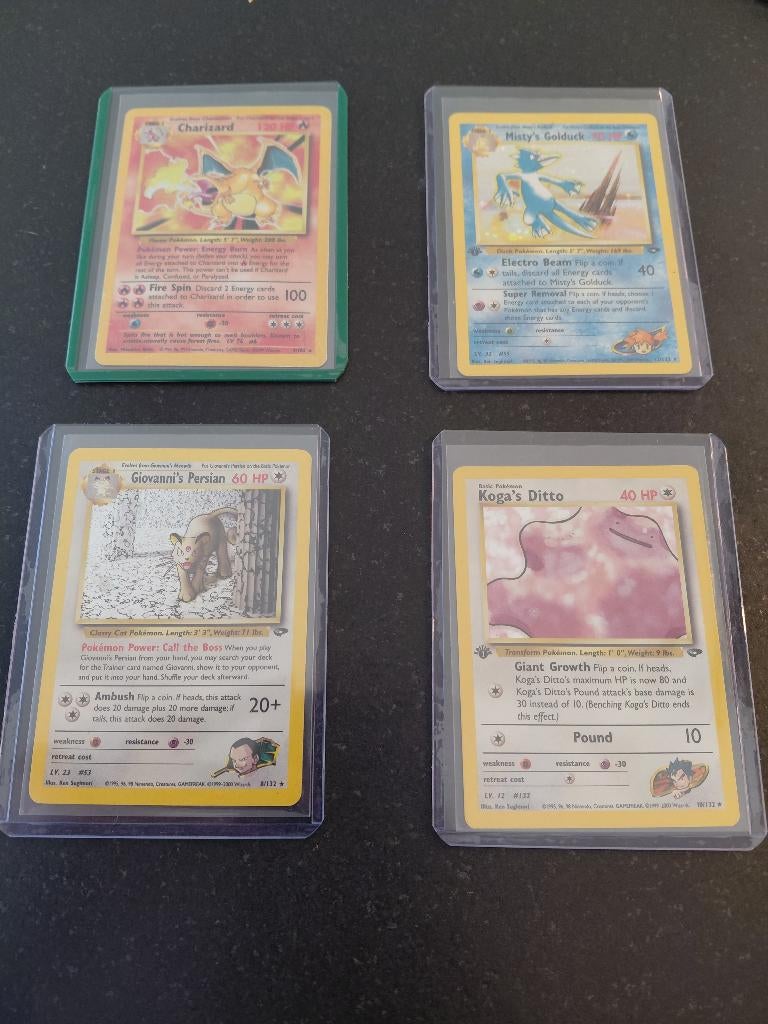 Pokémon - Selectie - 1st Generation, Hobby en Vrije tijd, Ophalen of Verzenden, Gebruikt, Meerdere kaarten