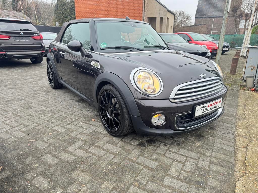 Mini cooper cabrio, Auto's, Voorwielaandrijving, 4 cilinders, Leder, Handgeschakeld