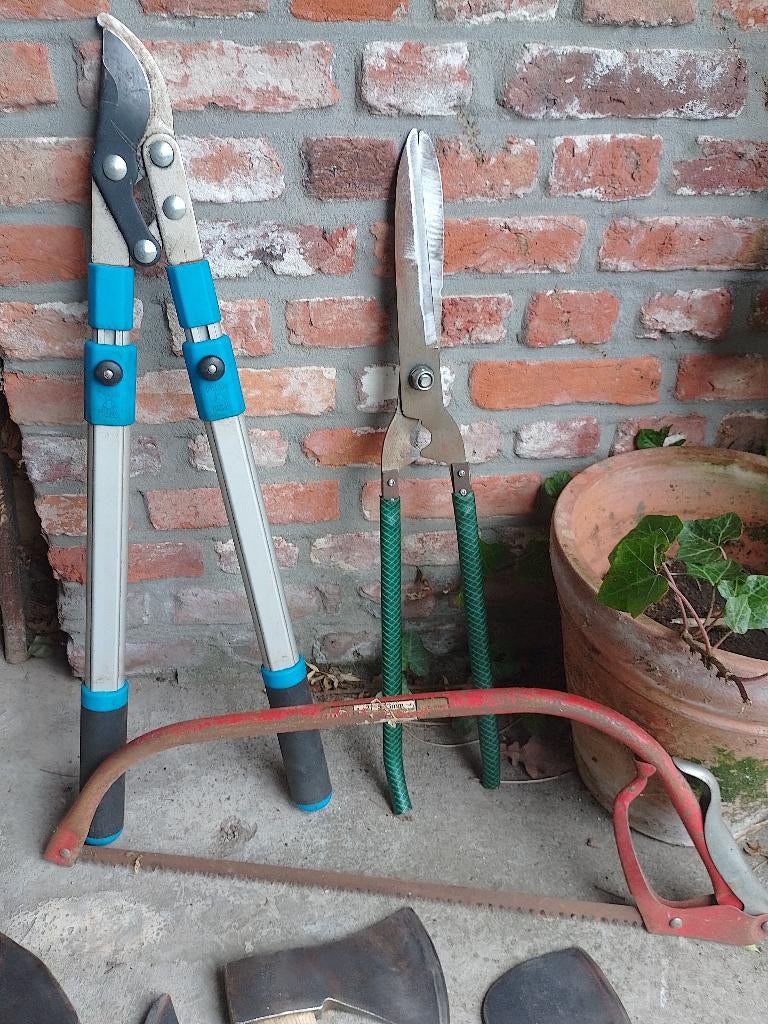 Werkgerief tuin, Ophalen, Gebruikt