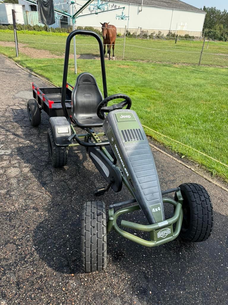 Berg Wrangler go-kart ZONDER AANHANGWAGEN, Kinderen en Baby's, Speelgoed | Buiten | Skelters, Ophalen, Zo goed als nieuw, Berg