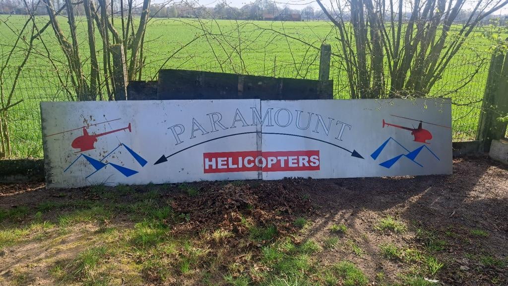 Reclame plaat, Ophalen