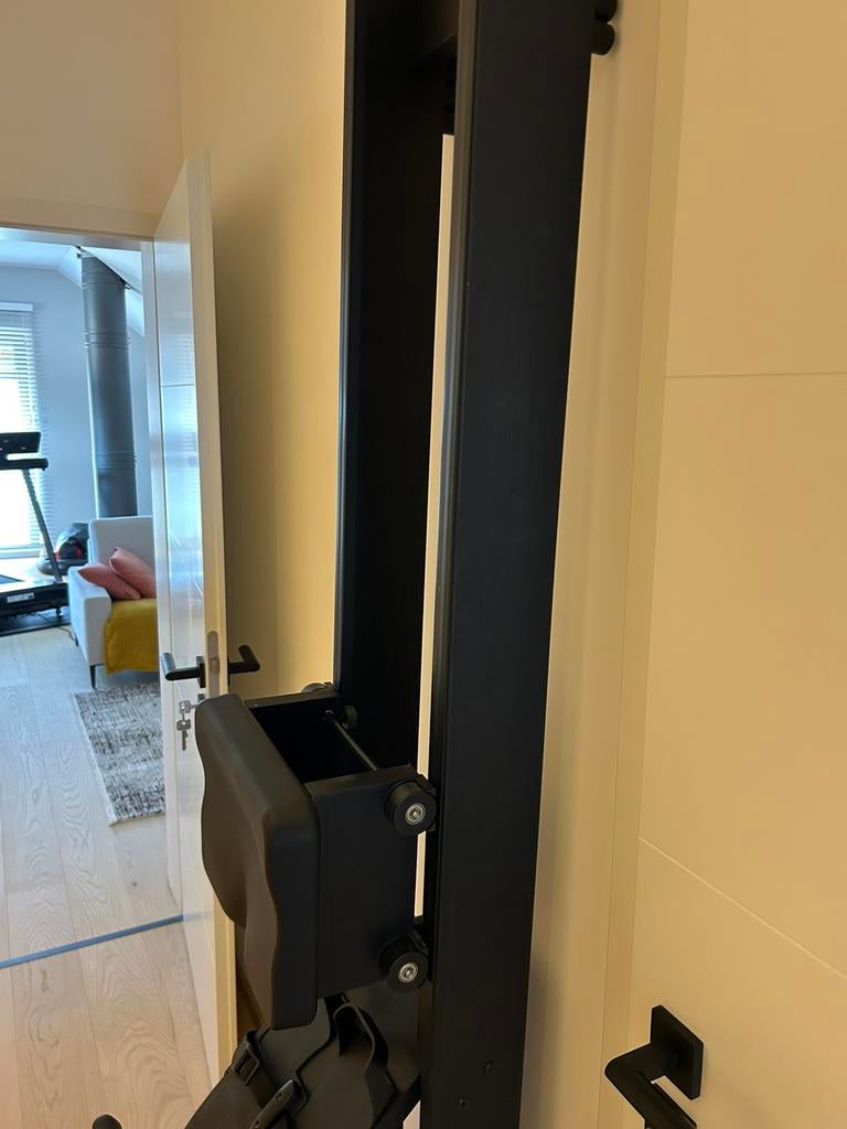 Rameur waterrower all black, Enlèvement, Comme neuf, Autres matériaux, Rameur