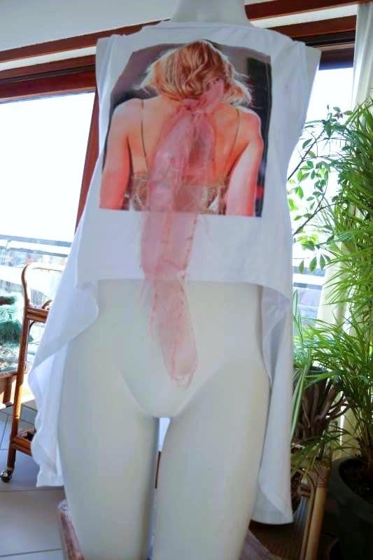 bijzonder vintage dressing life T-shirt face, Overige kleuren, Vintage Dressing, Nieuw, Ophalen of Verzenden