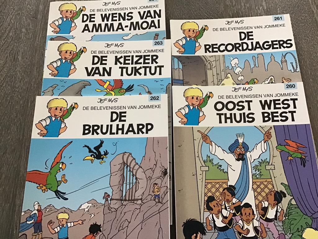 Nieuwe strips Jommeke., Meerdere stripboeken, Ophalen, Nieuw