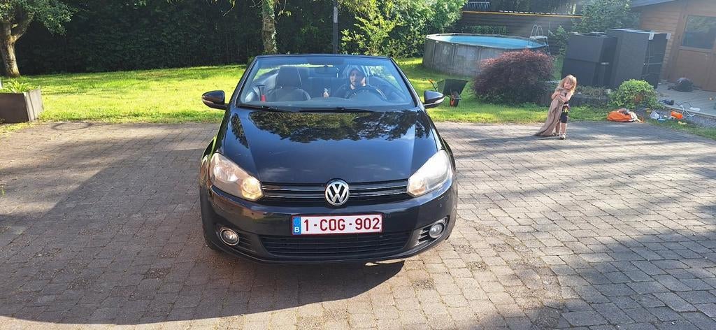 Golf 6 cabriolet 1,4 TSI automatique, Auto's, Volkswagen, Stof, 4 cilinders, Cabriolet, Zwart