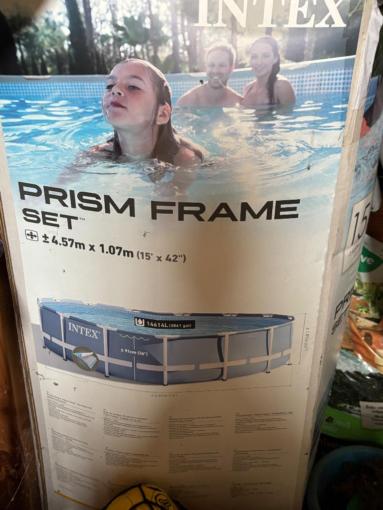 Zwembad + filter, Tuin en Terras, Zwembad-toebehoren, Ophalen, Gebruikt, Filter