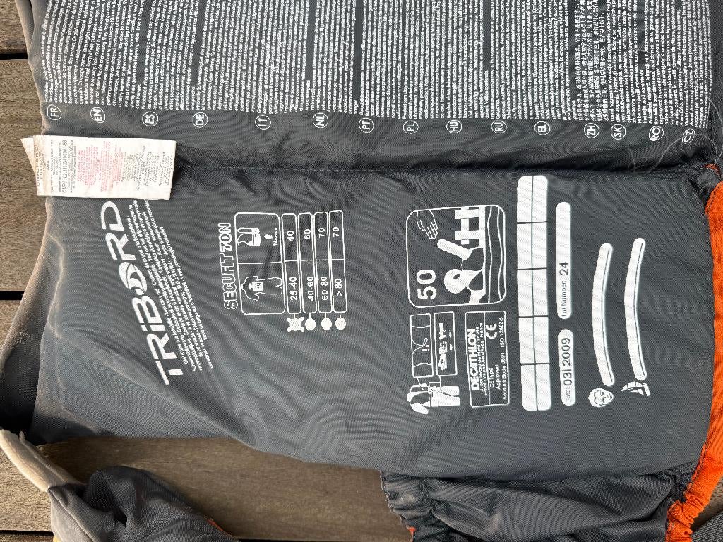 gilet de sauvetage, Sports nautiques & Bateaux, Vêtements nautiques, Utilisé, Enfant, Gilet de sauvetage ou Brassière, Enlèvement