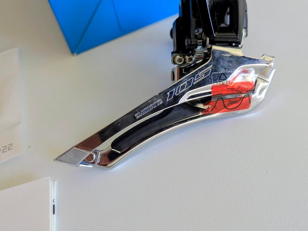 Voorderailleur Shimano 105 FD-R7000 2x11 speed, Fietsen en Brommers, Ophalen, Frame