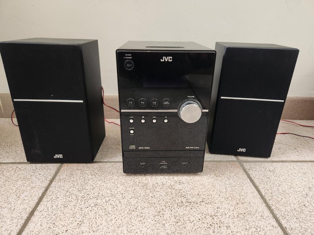 JVC compact steareo, Ophalen, Zo goed als nieuw, Speakers, JVC