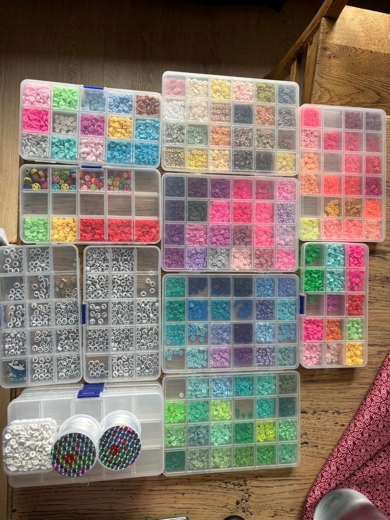 Parelset claybeads, Ophalen, Zo goed als nieuw