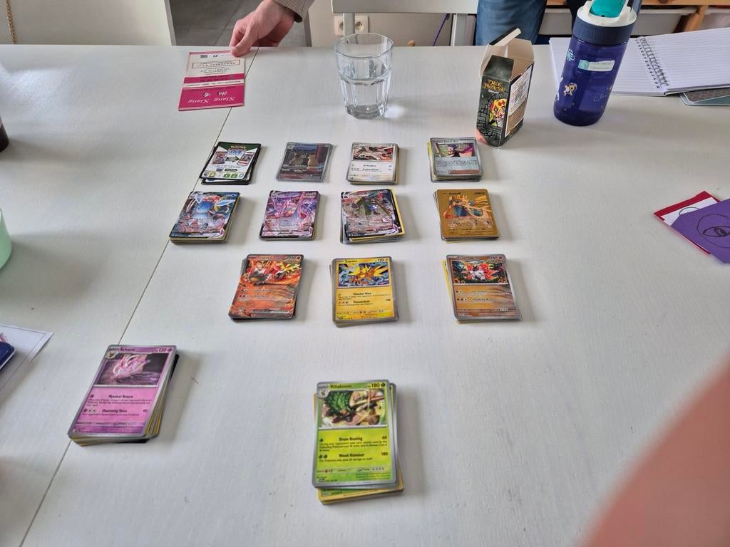 Pokemon kaarten, Ophalen