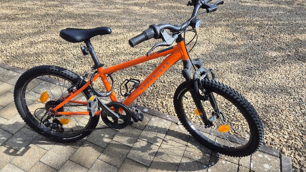 Fiets Rockrider 20 inch, Fietsen en Brommers, Ophalen, Gebruikt, Versnellingen, Rockrider (Decathlon)