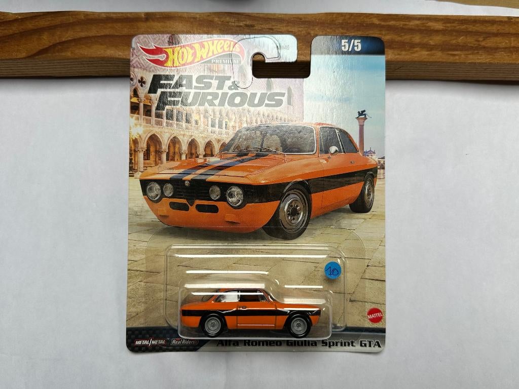 Hot Wheels Fast & Furious - Alfa Romeo Giulia Sprint GTA, Ophalen of Verzenden, Nieuw, Auto