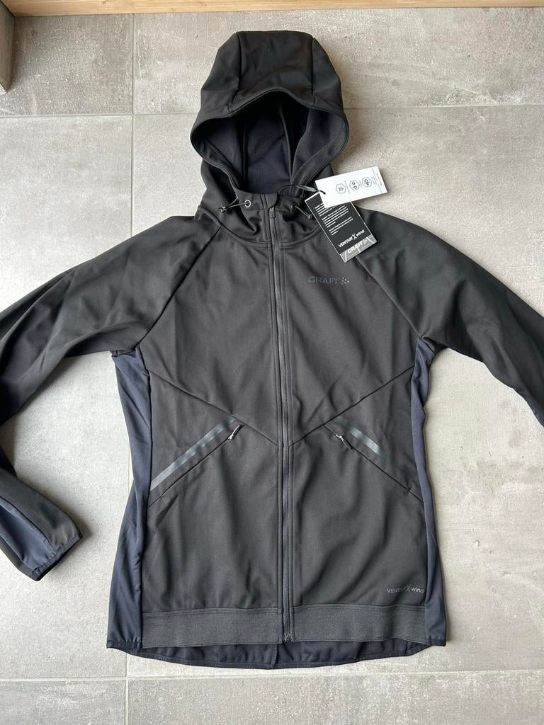 Craft - Zwart windjasje. Maat S. Nieuw, Zwart, Nieuw, Ophalen of Verzenden, Maat 36 (S)