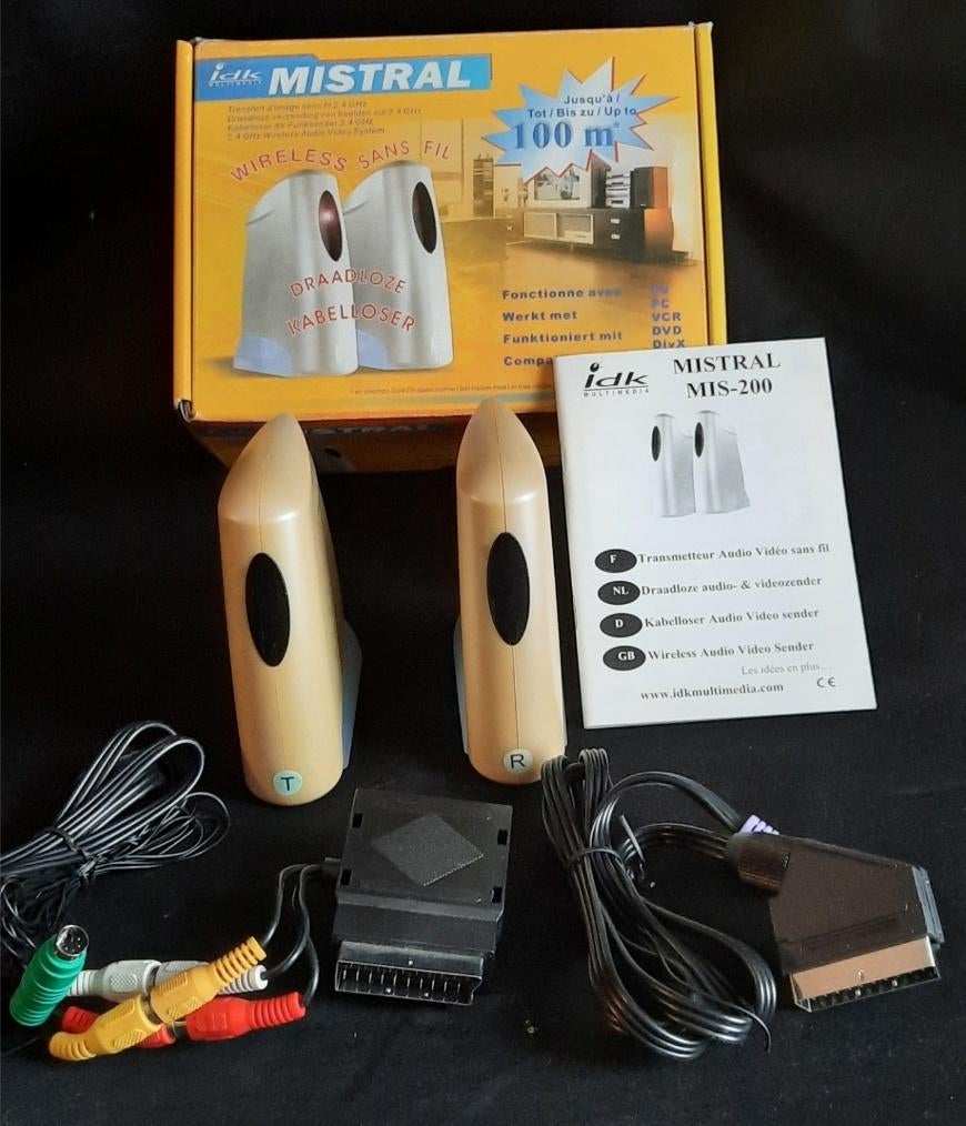 Draadloze beeldzender, Ophalen, Gebruikt