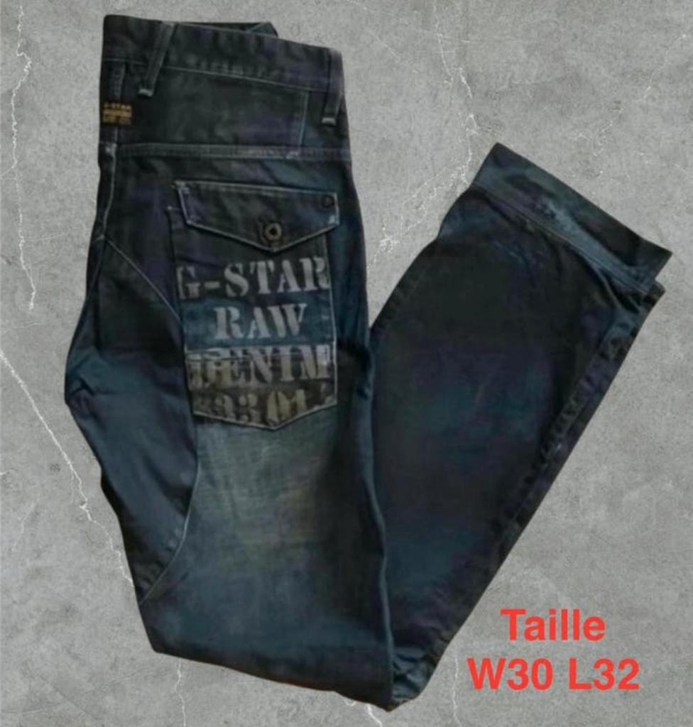 Jeans G-Star Taille W30 L32, Vêtements | Hommes, Jeans, Comme neuf, Enlèvement ou Envoi