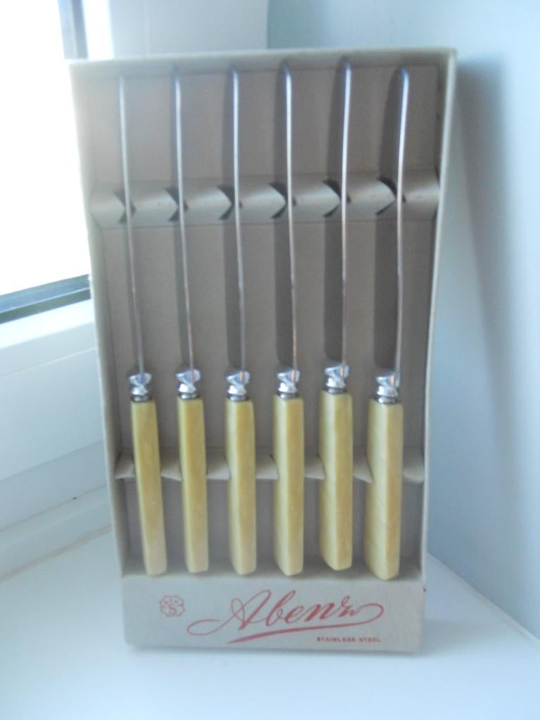 Nieuwe parelmoer  messen, Huis en Inrichting, Keuken | Bestek, Ophalen, Nieuw, Bestekset, Inox of Chroom