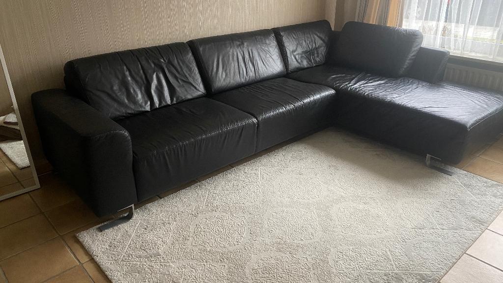 Hoeksalon, Ophalen, Gebruikt, Leer, Modern