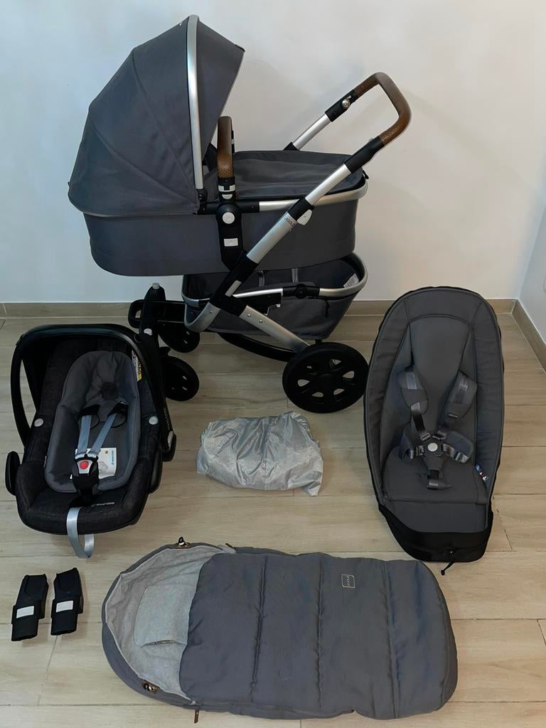 Joolz Geo 2 Gorgeous Grey Kinderwagen 3-in-1 Compleet Set, Ophalen, Babygeluk, Zo goed als nieuw, W