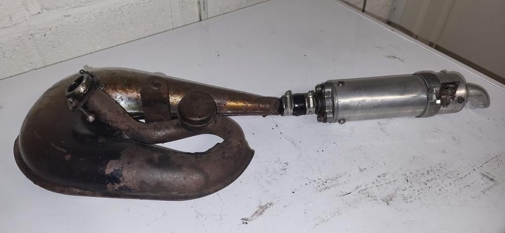 Pot d'échappement Honda Camino Leovinci, Enlèvement ou Envoi, Utilisé, Pot d'échappement, Autres marques