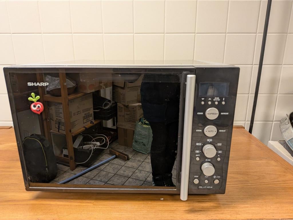 Grand Four Combiné SHARP micro-onde chaleur tournante grill, Enlèvement, Four