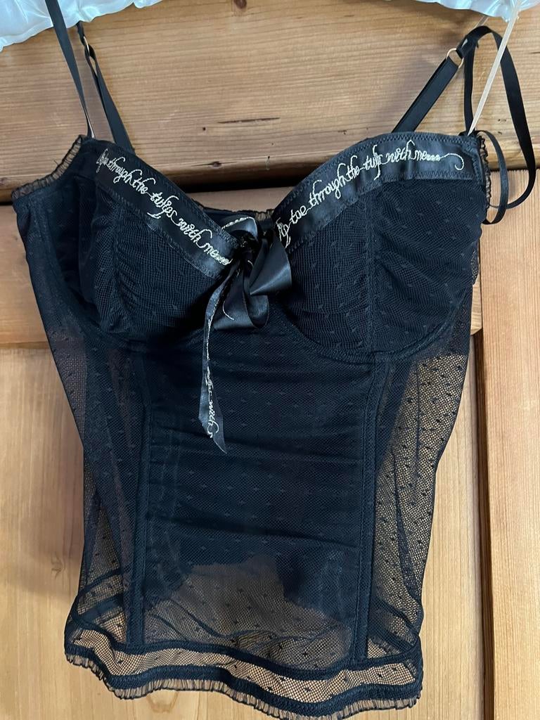 Zwarte bustier maat smal, Kleding | Dames, Ondergoed en Lingerie, Ophalen, Zwart, Body of Korset