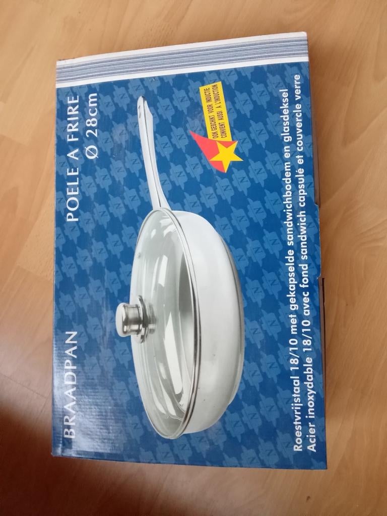 Braadpan met deksel, Postzegels en Munten, Ophalen of Verzenden
