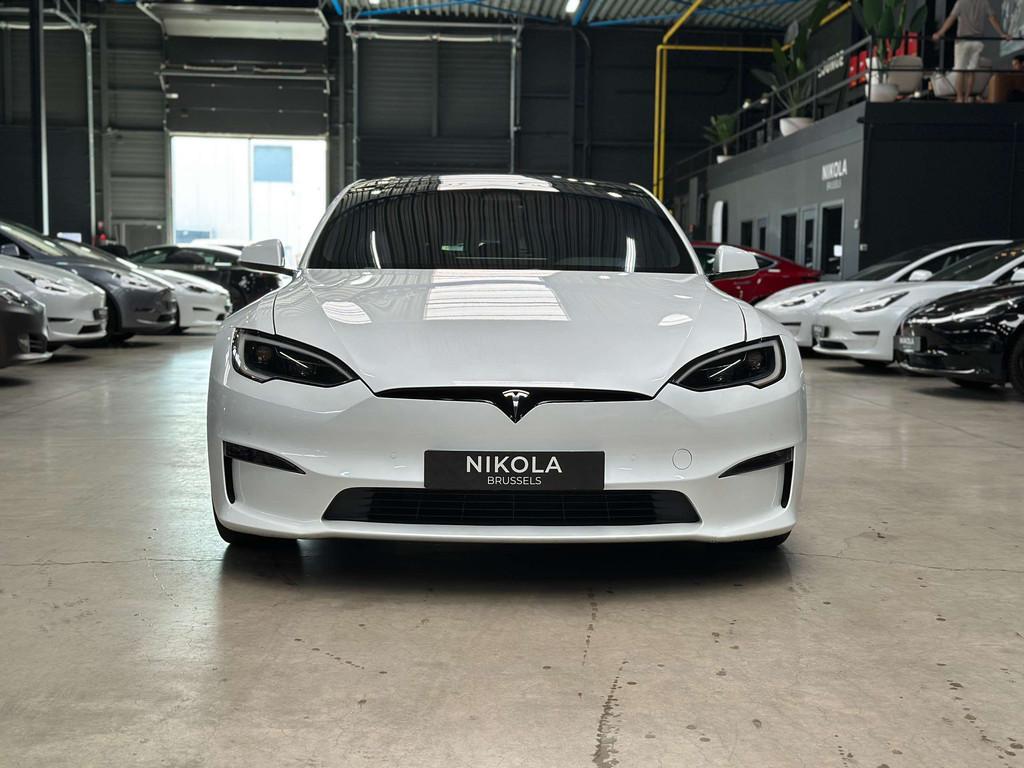 Tesla Model S PREMIUM - PLAID - 1020 HP - FACELIFT, Auto's, Tesla, Automaat, 75 kW, Gebruikt, Wit