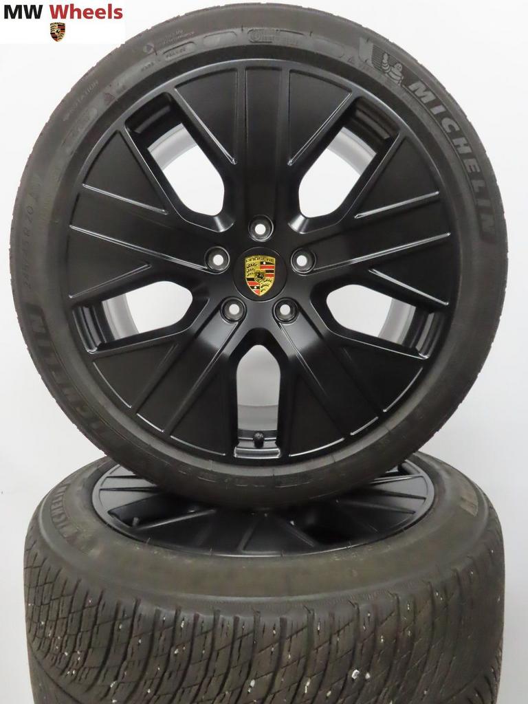 Originele Porsche Taycan 20 inch velgen winterbanden set, -, -, Banden en Velgen, 20 inch