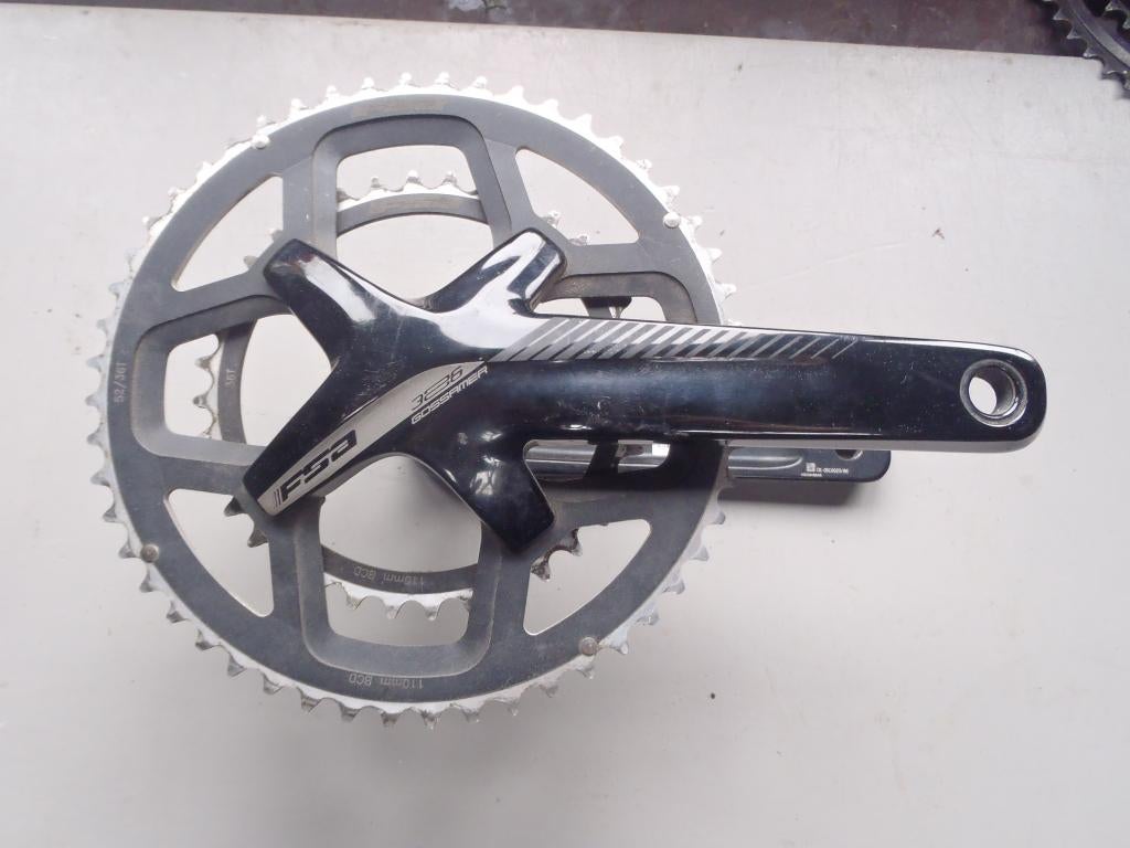 FSA Crankstel, Vélos & Vélomoteurs, Vélos Pièces, Pédalier ou Pédales, Enlèvement, Utilisé, Aluminium