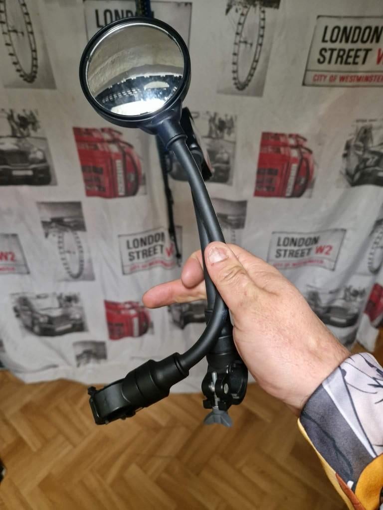 rétroviseurs guidon de vélo réglable parfait état, Vélos & Vélomoteurs, Enlèvement, Comme neuf, Guidon