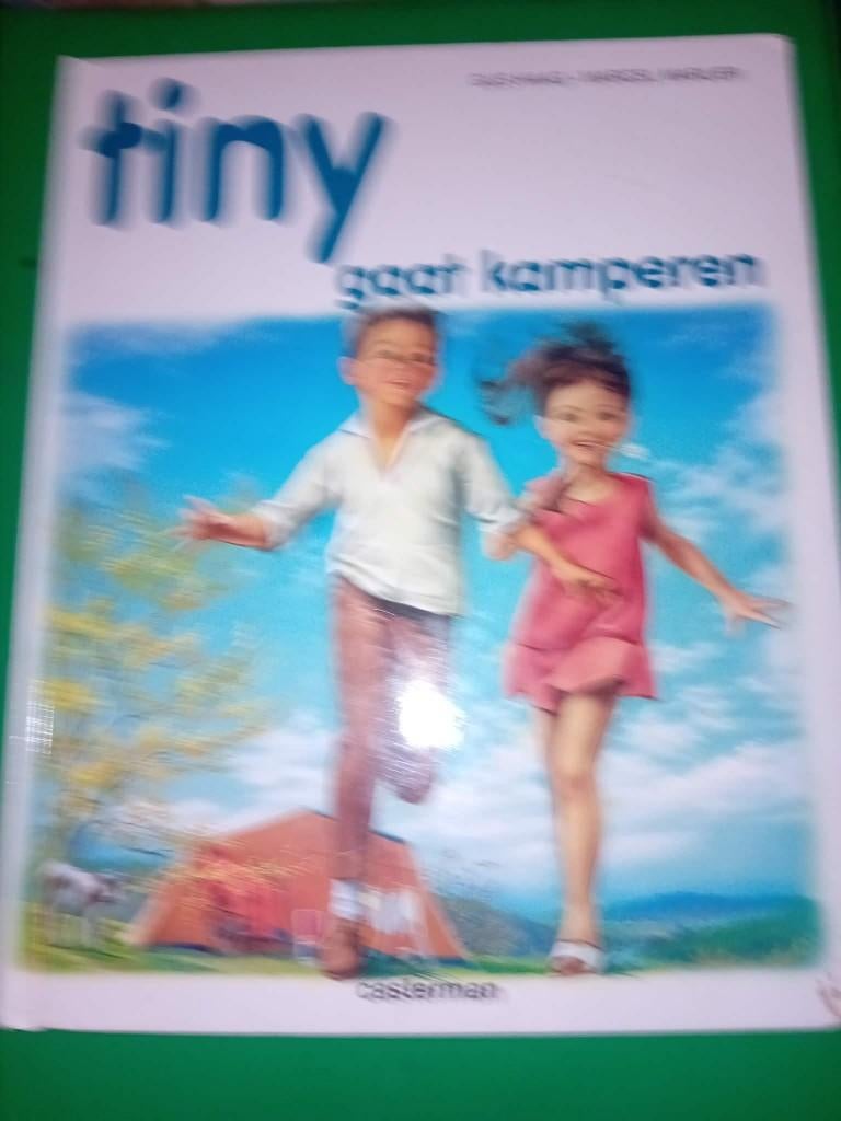 boek tiny gaat kamperen, Gijs Haag + Marcel Marlier, Ophalen of Verzenden, Zo goed als nieuw, Fictie