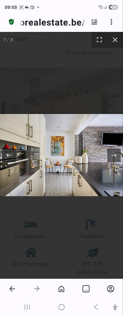 Grande cuisine en îlot à vendre, Enlèvement ou Envoi