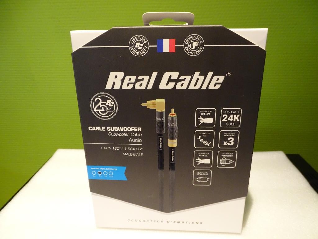 Câbles coaxial digital x2 NEUFS, Enlèvement ou Envoi, Neuf, 2 à 5 mètres, Câble coaxial