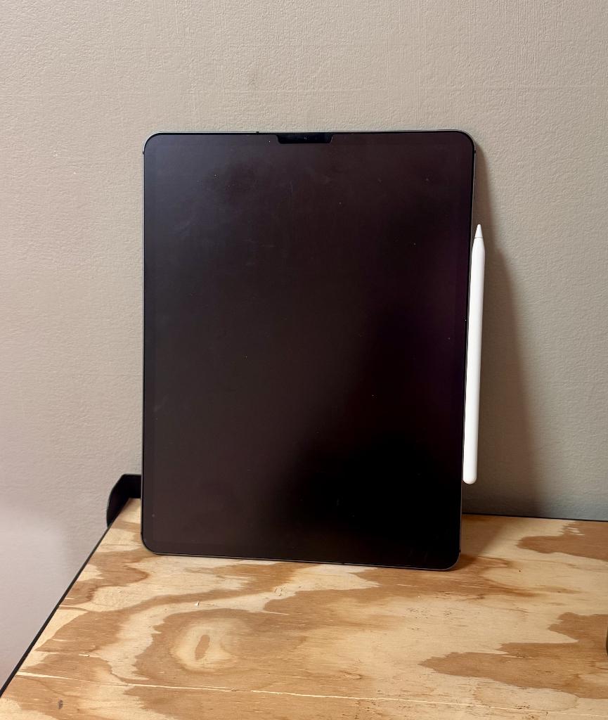 iPad Pro 12.9 512GB 4G/Cellular Space Grey – 3e generatie, Computers en Software, Apple iPads, Ophalen, Apple iPad, Zwart, 12 inch