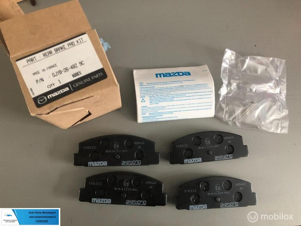 Remblokset Mazda RX-7 ('79-'95) GJYB-26-48 9C, Autos : Pièces & Accessoires, Neuf, Enlèvement ou Envoi, Mazda, Mazda