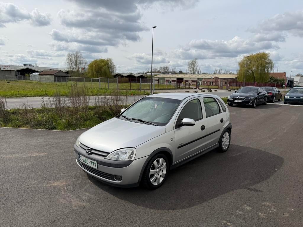 Opel Corsa 1.4 Benzine! Volledige Automaat! Airco! Gekeurd!, Auto's, Stof, Bedrijf, 5 zetels, Zilver of Grijs